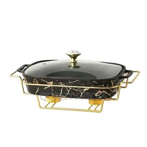 3 Piece Same Color Nordic Rectangular Ceramic Dishes