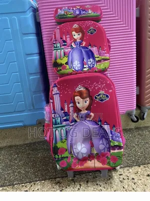 Kid Collection 3piece Kids Trolly Bag - Multicolor