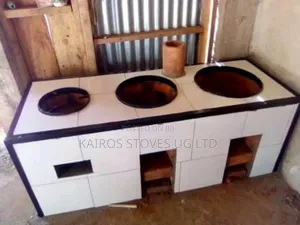Combination of Charcoal and Firewood Stove