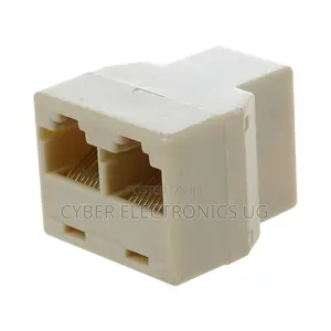 RJ45 3 Way Network Cable Splitter Extender Plug Coupler