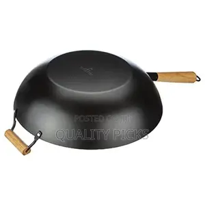 32CM Non-Stick Wok Stir Frying Pan Saucepan With Handle