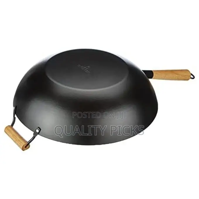 32CM Non-Stick Wok Stir Frying Pan Saucepan With Handle