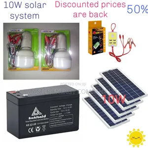 10w Solr System Full Kit Kampala