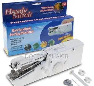 New Portable White Handheld Sewing Machine