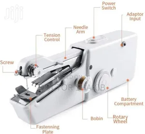 New Portable White Handheld Sewing Machine