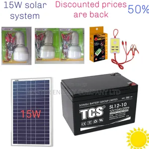 15w Solar System Full Kit German Technology