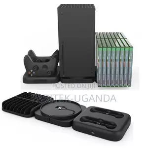 Charging Dock Station Disc Rack Stand for Xbox Series X