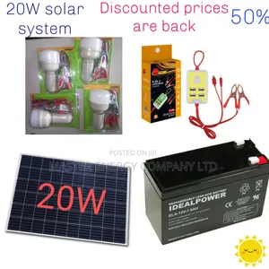 20w Solar System Full Kit German Das