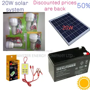 20w Solar System Full Kit German Make