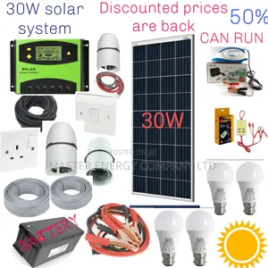 30w Solar System Full Kit German Fre