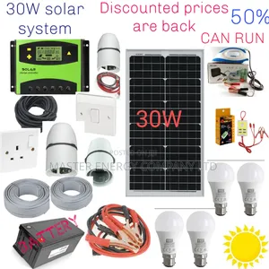 30W Solar System Full Kit German Products