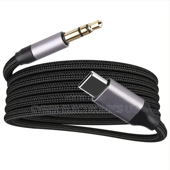 USB C to 3.5mm Aux Cable Type C Male Jack Adapter Audio Cabl