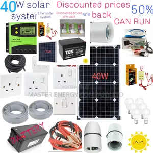 40w Solar System Full Kit German Klo