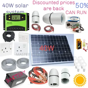40w Solar System Full Kit German Noej