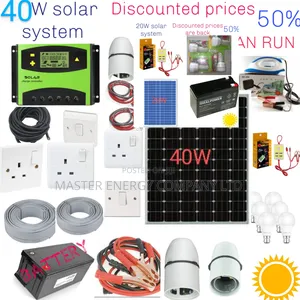 40w Solar System Full Kit German Bvra