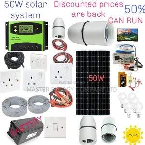 50w Solar System Full Kit German Lok