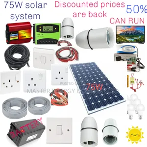 75w Solar System Full Kit German SKSJ