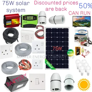 75w Solar System Full Kit German HDNB