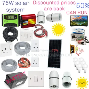 75w Solar System Full Kit German KHHD