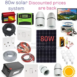 80w Solar System Full Kit German Looo