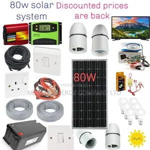80w Solar System Full Kit German XVVF