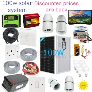 100w Solar System Full Kit German Sthu
