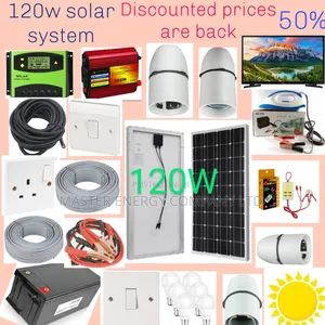 120w Solar System Full Kit German Brand New