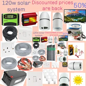 120w Solar System Full Kit German DJDF
