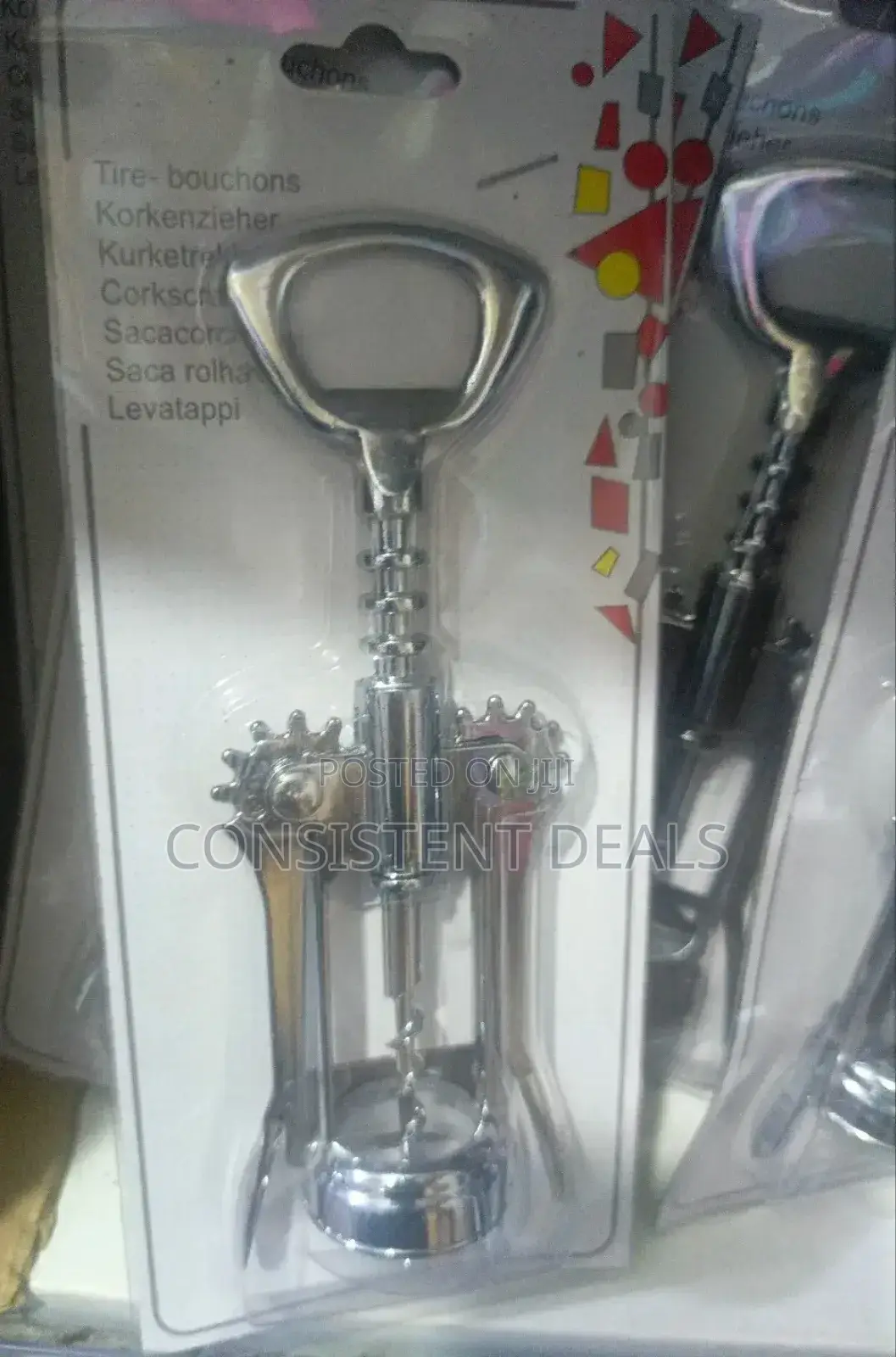 Stainless Steel Wine Bottle Opener