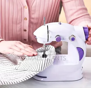 Mini Sewing Machine With Double Threads 2 Speed Control