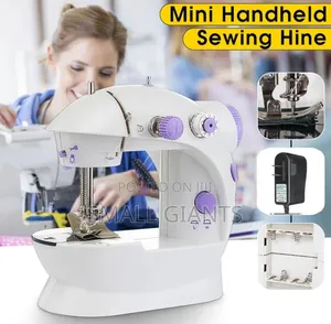 Mini Sewing Machine With Double Threads 2 Speed Control