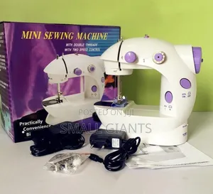 Mini Sewing Machine With Double Threads 2 Speed Control