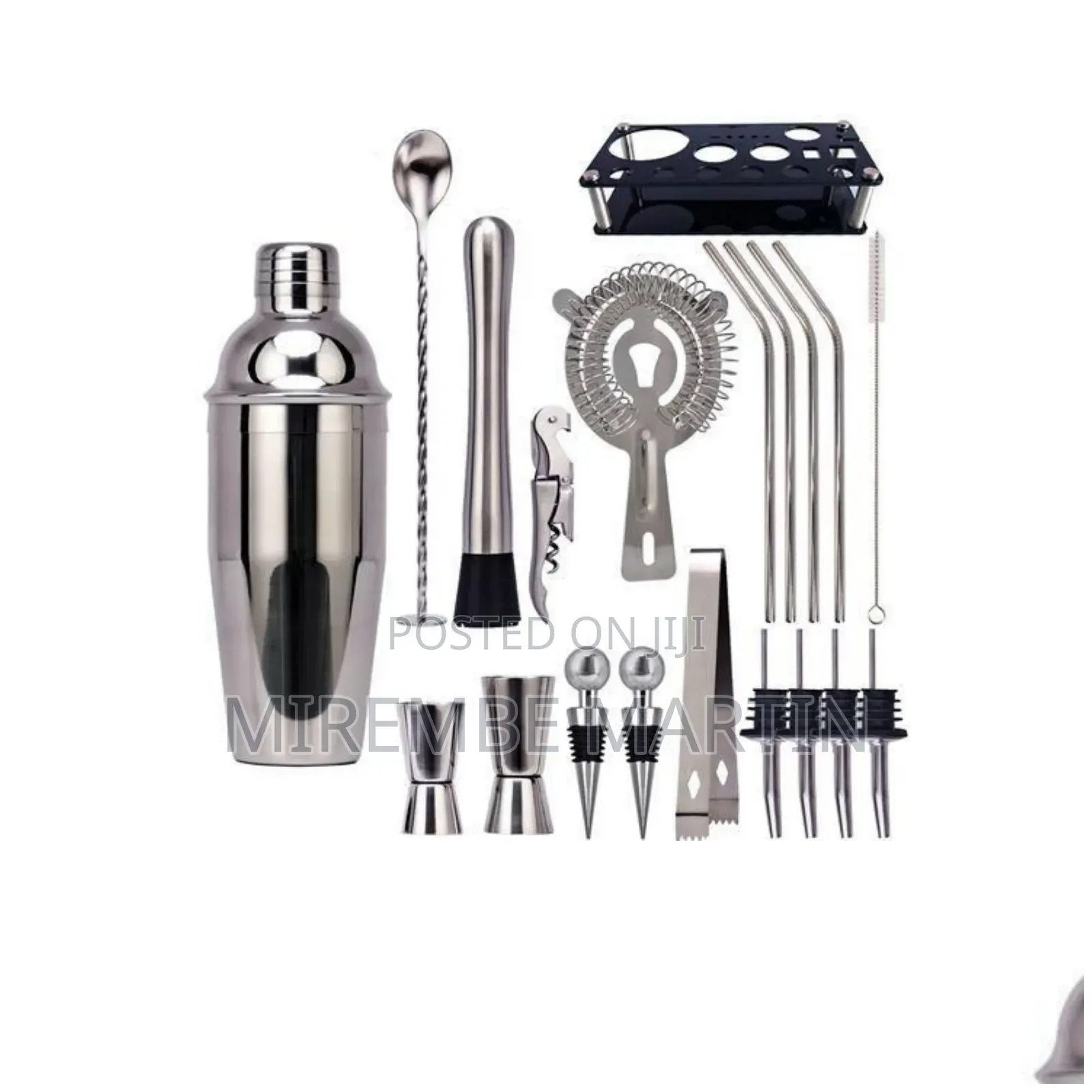 Stainless Steel Cocktail Shaker Set.