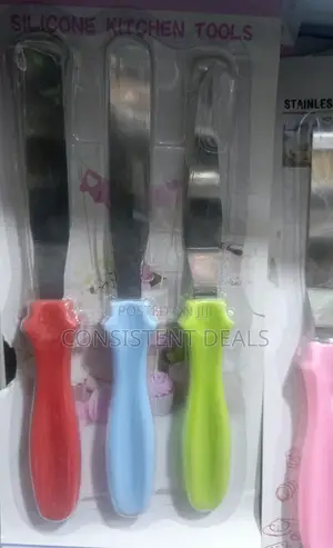 3pcs Cake Icing Spatula Smooth Filing Flat Scraper