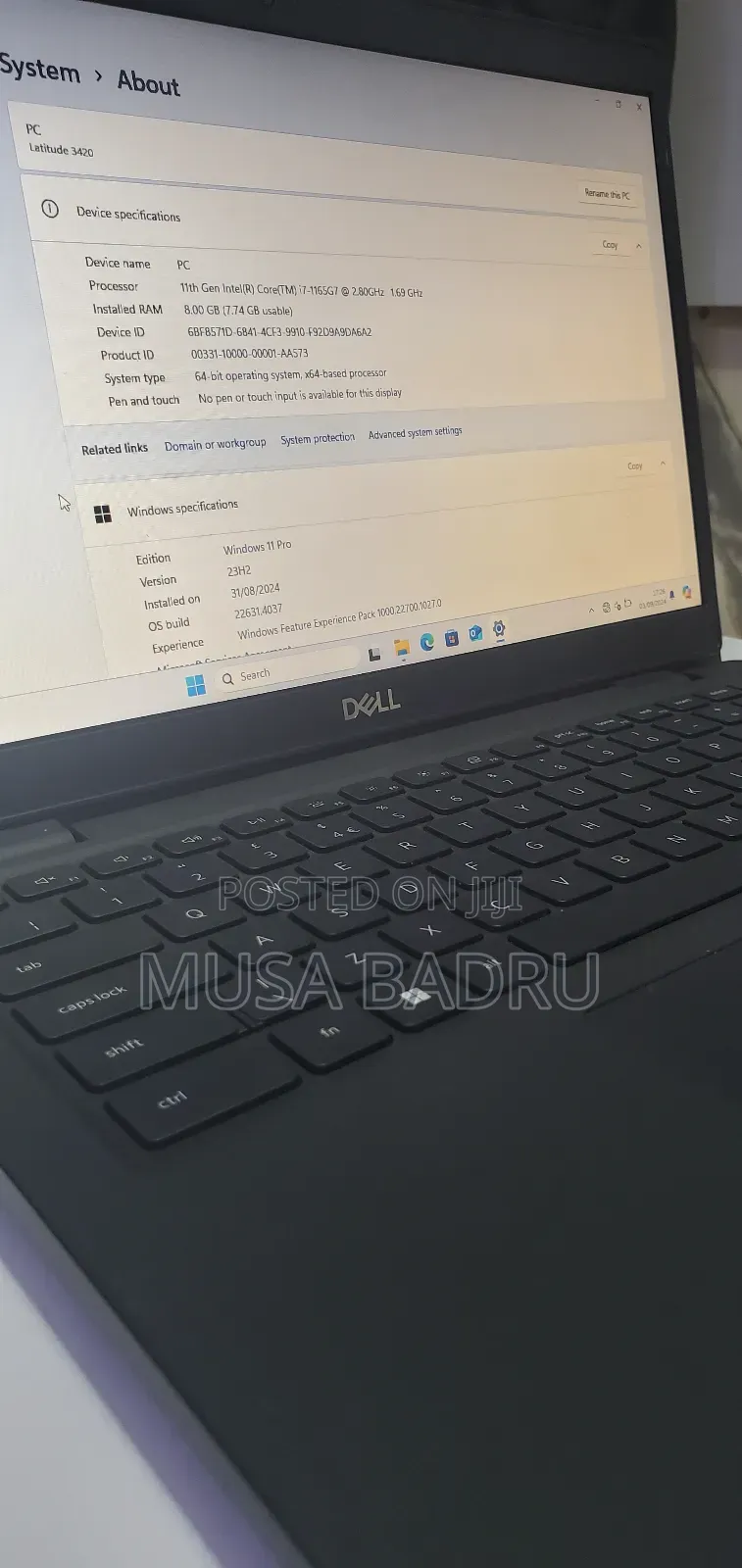 Laptop Dell Latitude 3420 16GB Intel Core I7 SSD 256GB