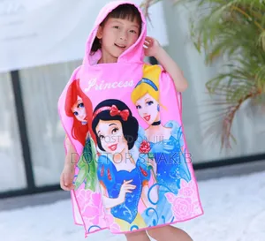 New Kids' Cartoon Hooded Bath Towel