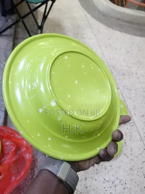 Heavy Melamine Plates 6pcs (Green)