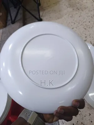 Wide Melamine Dinner Plates(6pcs )