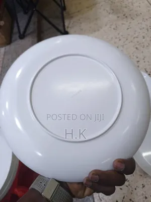 Wide Melamine Dinner Plates(6pcs )