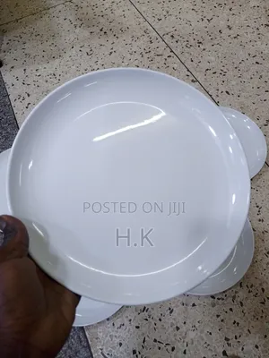 Wide Melamine Dinner Plates(6pcs )