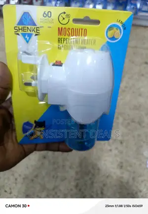Mosquito Repellent Heater and Liquid