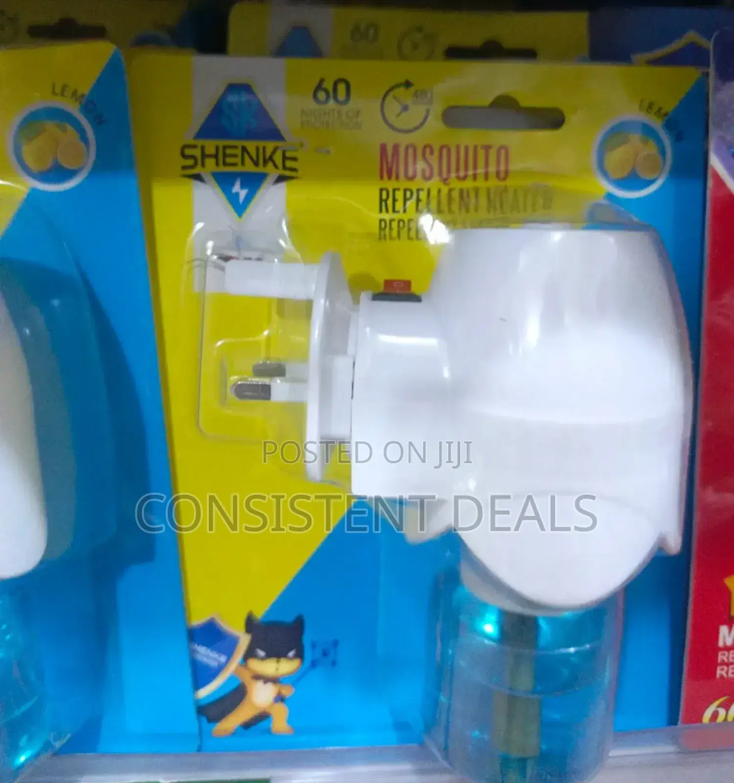 Mosquito Repellent Heater and Liquid