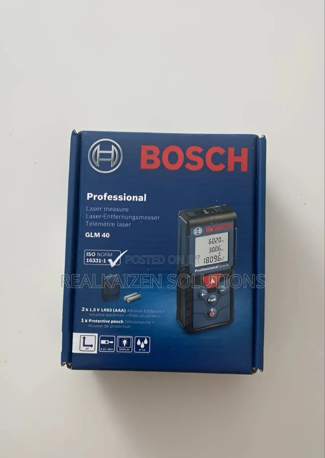 BOSCH Professional Digital Laser Distance Measure 40metres