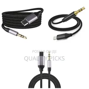 USB C to 3.5mm Aux Cable Type C Male Adapter Cable for Car