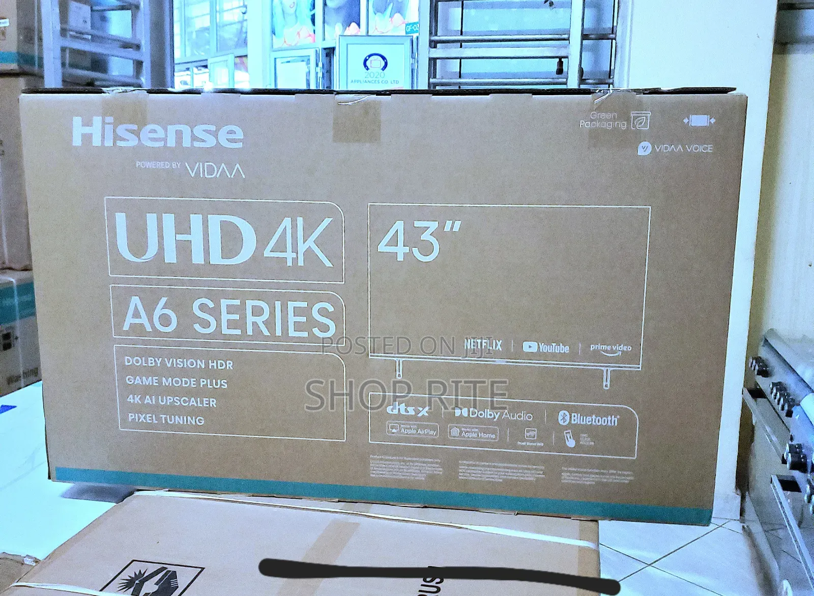 New Improved Hisense Uhd Smart A6 Series TVS