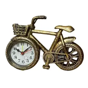 Bicycle Clock Retro Style Classic Small Decoration Bicycle