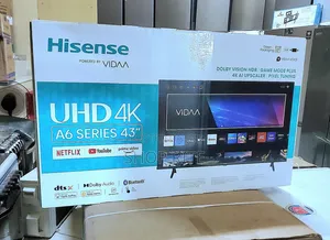 Original Hisense Uhd 43inch A6 Series TVS