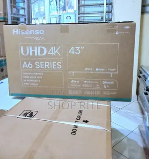 Hisense Crystal Clear Uhd Smart A6 Series TVS
