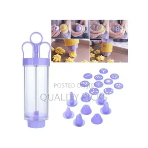 Cookie Press Maker Gun Kit Biscuit Maker Cake Decorating Set