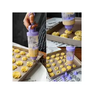 Cookie Press Maker Gun Kit Biscuit Maker Cake Decorating Set